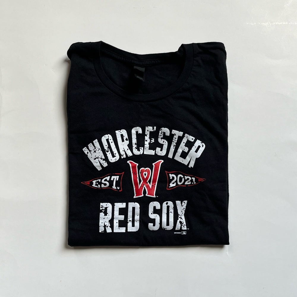 Worcester Red Sox Black Short Sleeve